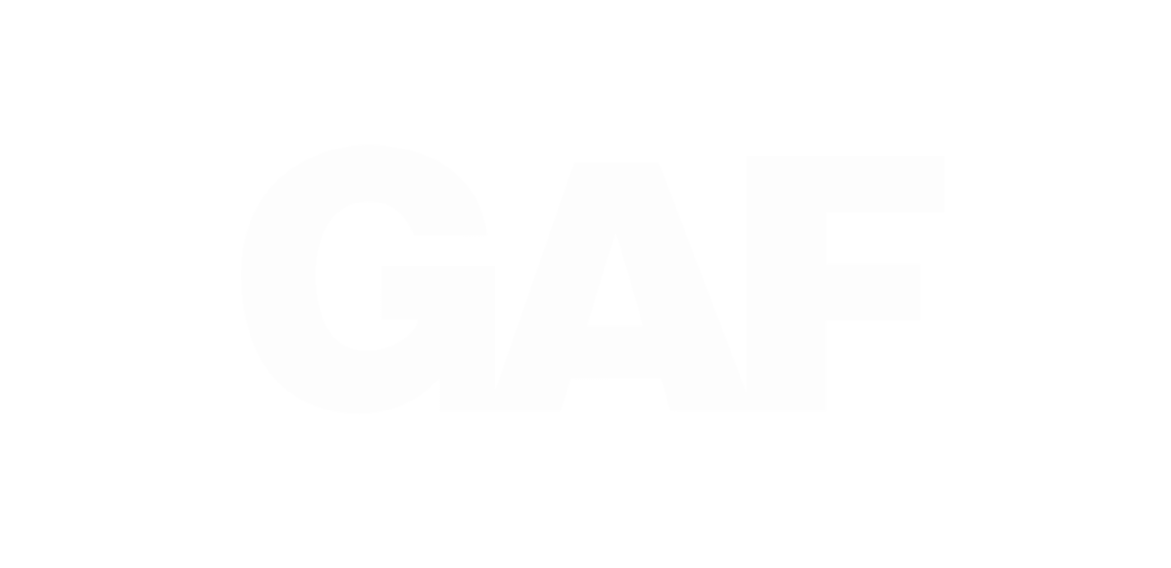 Gaf Logo White