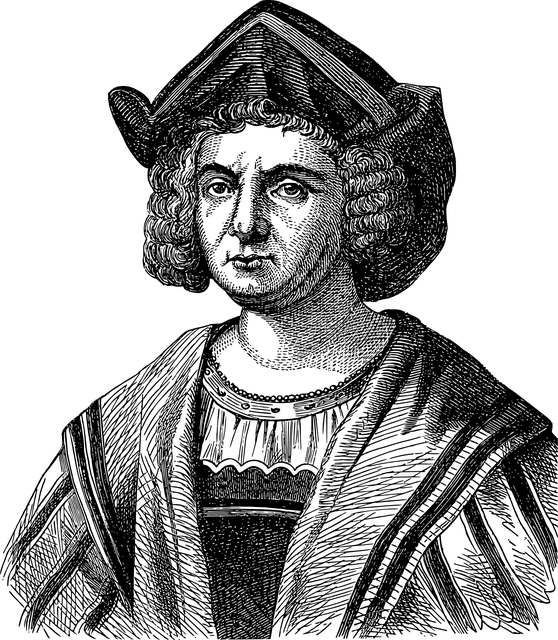 Christopher Columbus Illustration