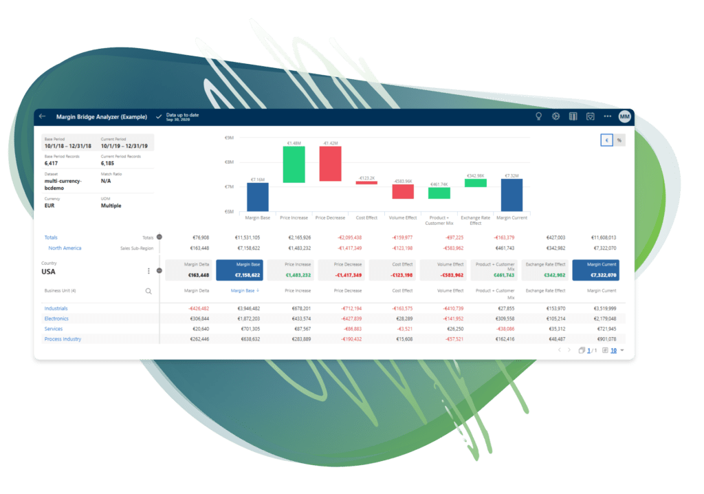 Margin Bridge Analyzer